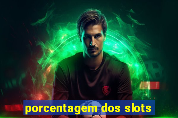 porcentagem dos slots